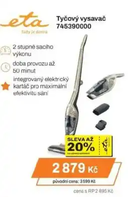 Expert ETA Tyčový vysávač 745390000 nabídka