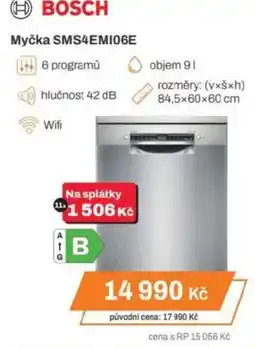Expert BOSCH Myčka SMS4EMI06E nabídka