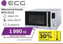 Expert ECG Mikrovlnná trouba MTD 231 S nabídka