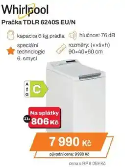 Expert Whirlpool Pračka TDLR 6240S EU/N nabídka