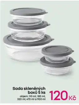 Pepco Sada skleněných boxů nabídka