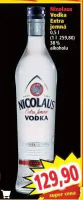 Norma Nicolaus Vodka Extra jemná nabídka