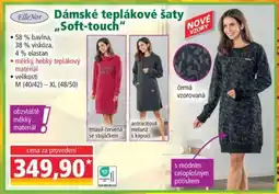 Norma Dámské teplákové šaty „Soft-touch“ nabídka
