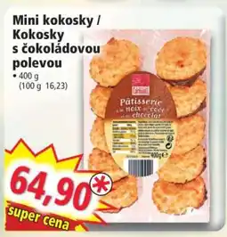 Norma Mini kokosky / Kokosky s čokoládovou polevou nabídka