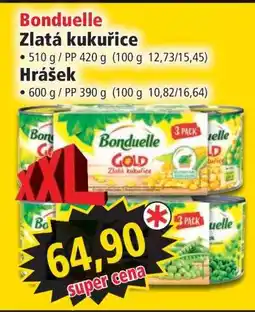 Norma BONDUELLE ZLATÁ KUKUŘICE HRÁŠEK nabídka