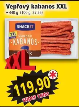 Norma Vepřový kabanos XXL nabídka