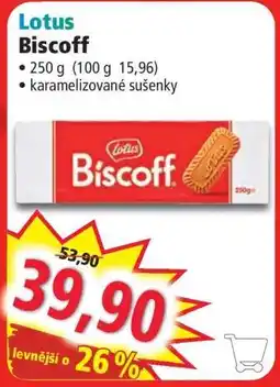 Norma Lotus Biscoff nabídka