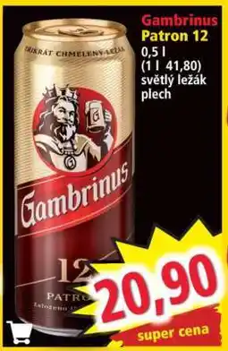 Norma Gambrinus Patron 12 nabídka