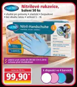 Norma Nitrilové rukavice, balení 50 ks nabídka