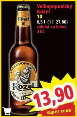 Norma Velkopopovický Kozel nabídka