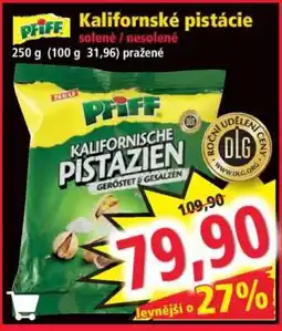 Norma KALIFORNSKÉ PISTÁCIE nabídka