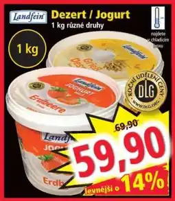 Norma Landfein Dezert / Jogurt nabídka