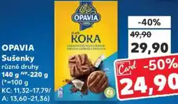 Kaufland OPAVIA Sušenky nabídka