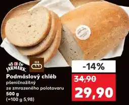 Kaufland Podmáslový chléb pšeničnožitný nabídka