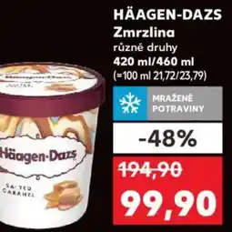 Kaufland HÄAGEN-DAZS Zmrzlina nabídka