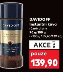 Kaufland DAVIDOFF Instantní káva nabídka