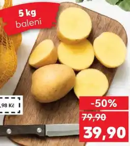 Kaufland Brambory žluté pozdní prané nabídka