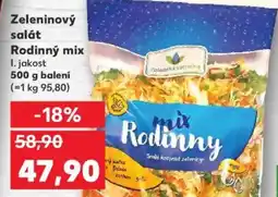 Kaufland Zeleninový salát Rodinný mix nabídka