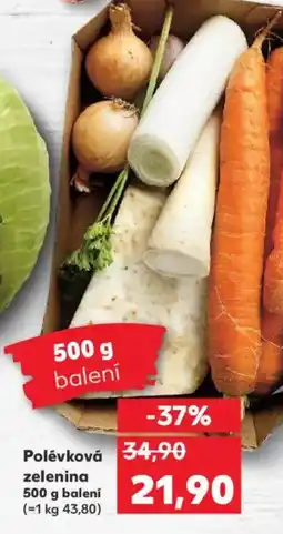 Kaufland Polévková zelenina nabídka