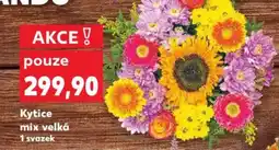 Kaufland Kytice mix velká nabídka