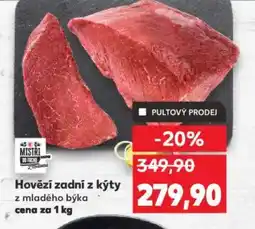Kaufland Hovězí zadní z kýty nabídka