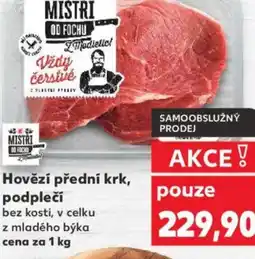 Kaufland Hovězí přední krk, podpleči nabídka