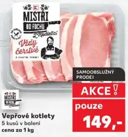 Kaufland Vepřové kotlety nabídka