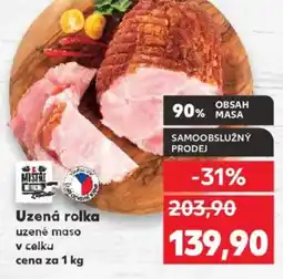 Kaufland Uzená rolka uzené maso v celku nabídka