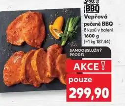 Kaufland Vepřová pečeně BBQ nabídka