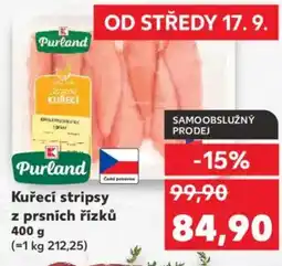 Kaufland Kuřecí stripsy z prsních řízků nabídka