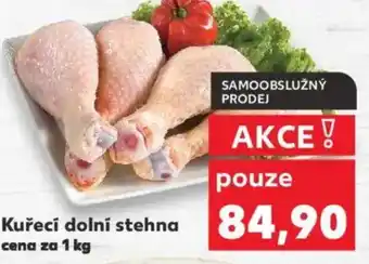 Kaufland Kuřecí dolní stehna nabídka
