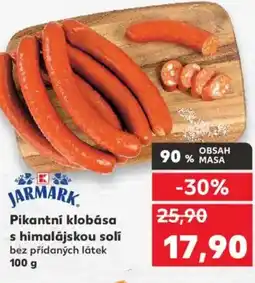 Kaufland Pikantní klobása s himalájskou solí nabídka