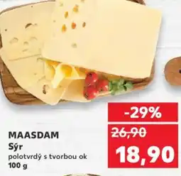 Kaufland MAASDAM Sýr nabídka