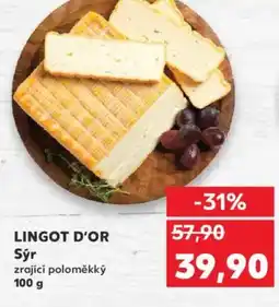 Kaufland LINGOT D'OR Sýr zrající poloměkký nabídka