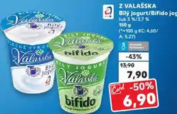 Kaufland Z VALAŠSKA Bílý jogurt/Bifido jogurt nabídka