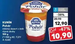 Kaufland KUNIN Pohár nabídka