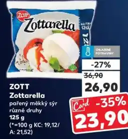 Kaufland ZOTT Zottarella nabídka