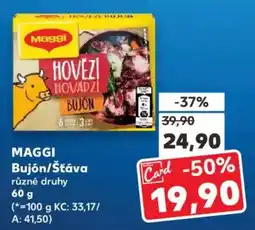 Kaufland MAGGI Bujón/Šťáva nabídka