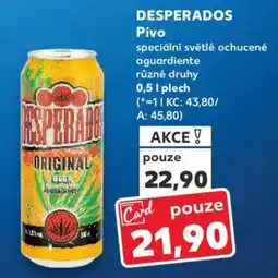 Kaufland DESPERADOS Pivo nabídka