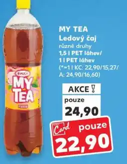 Kaufland MY TEA Ledový čaj nabídka