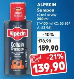 Kaufland ALPECIN Šampon nabídka