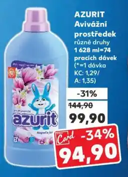 Kaufland AZURIT Avivážní prostředek nabídka