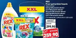 Kaufland REX Prací gel/prášek/kapsle nabídka