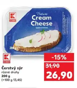 Kaufland Čerstvý sýr nabídka
