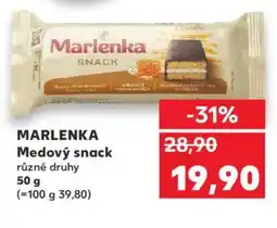 Kaufland MARLENKA Medový snack nabídka