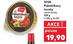 Kaufland VIVA Pekelnikovy tousty nabídka