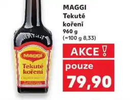 Kaufland MAGGI Tekuté koření nabídka