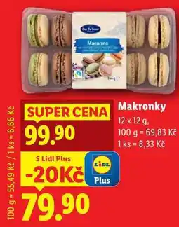 Lidl Makronky, 12x 12 g nabídka
