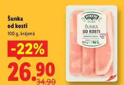 Lidl Šunka od kosti, 100 g nabídka