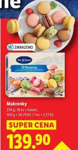 Lidl Makronky, 234 g nabídka